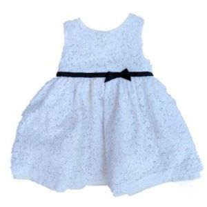 Carter's White Formal Lace Dress